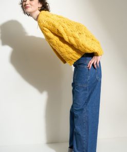 Sueteres Callahan | Cardigan Gigi - Amarillo