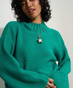 Sueteres Callahan | Jersey De Cuello Alto Leandra - Menta