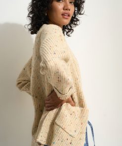 Sueteres Callahan | El Cardigan - Confeti Crema