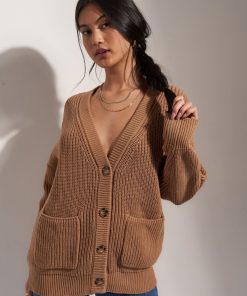 Sueteres Callahan | El Cardigan - Camello