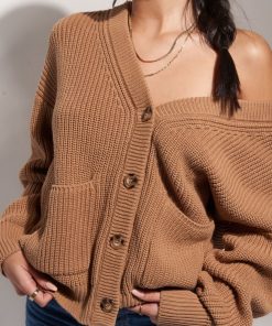 Sueteres Callahan | El Cardigan - Camello