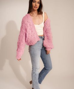 Sueteres Callahan | Cardigan Gigi - Rosa Bebe